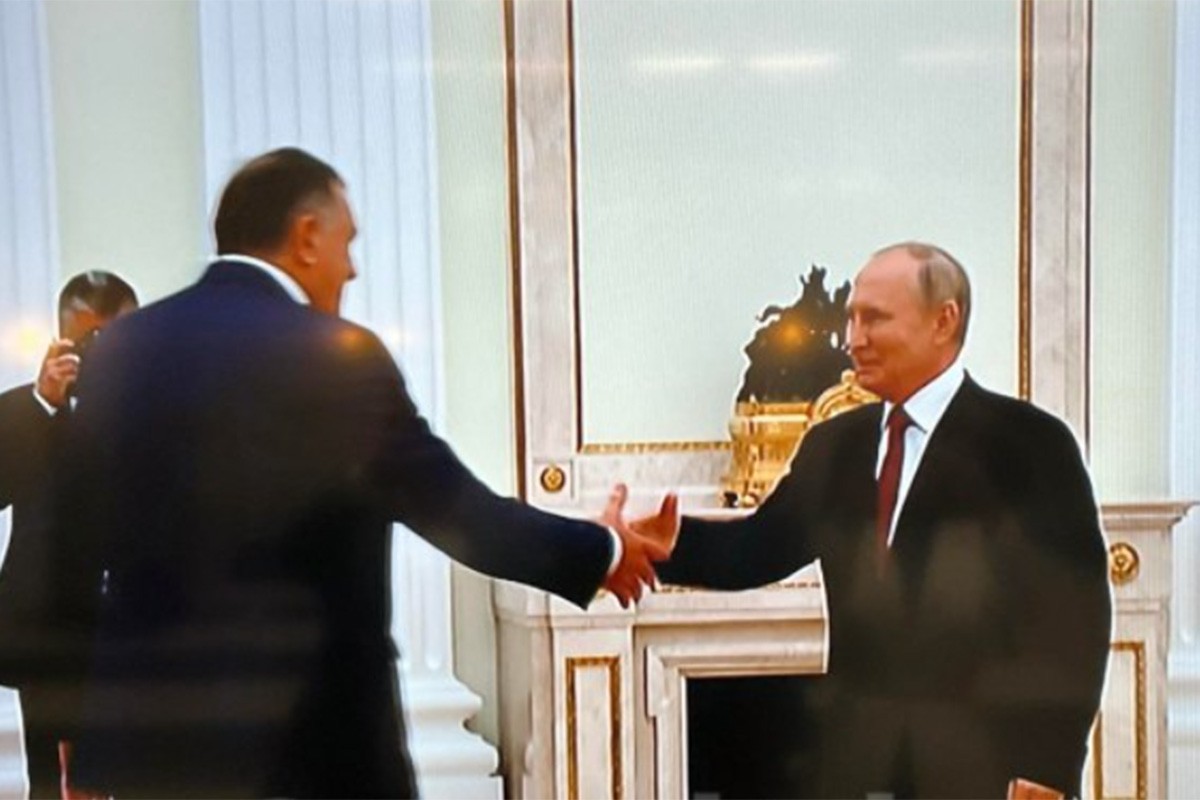 Putin poželio Dodiku uspjeh na izborima