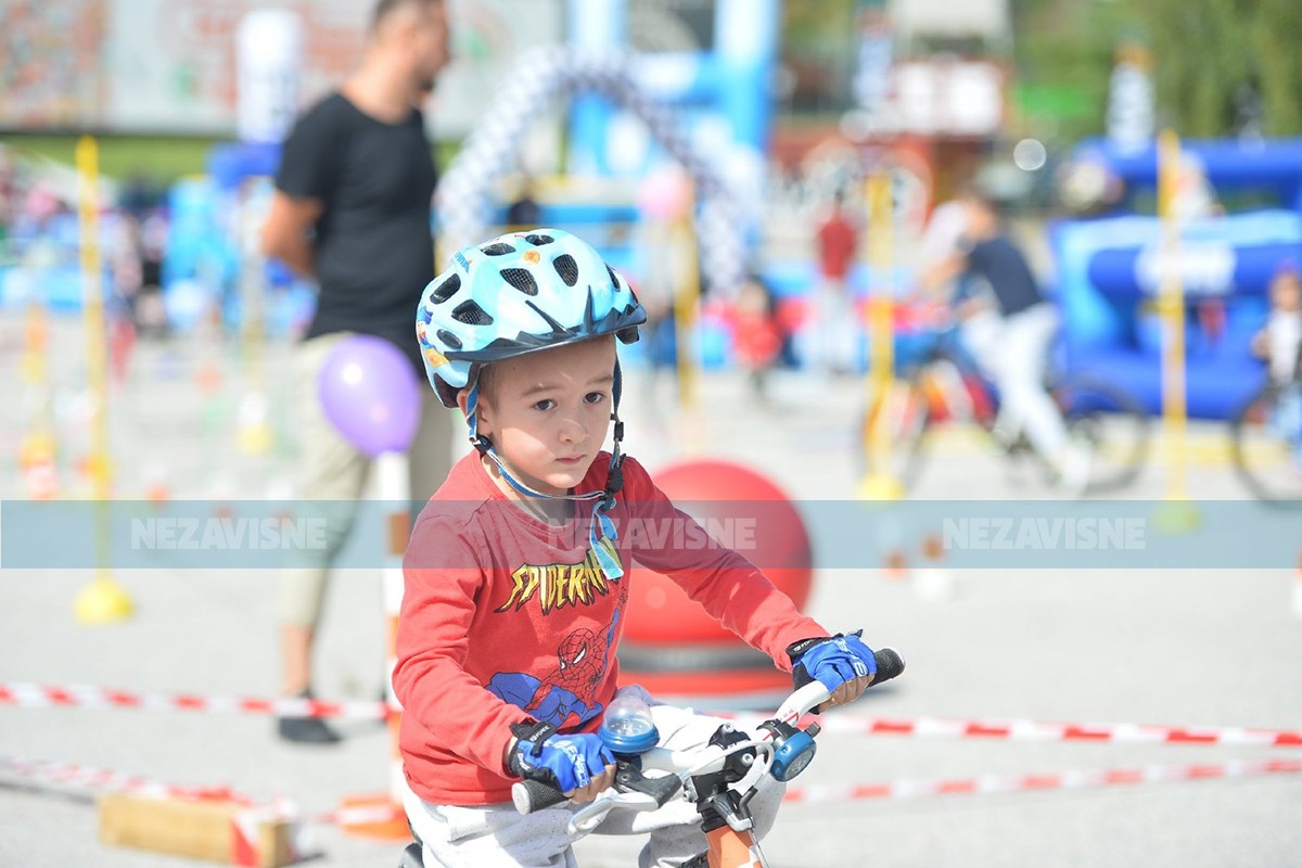Održan bicikl festival za najmlađe