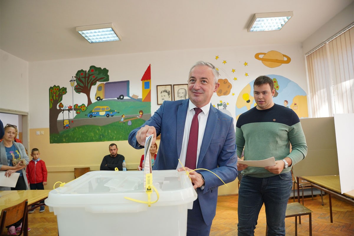 Branislav Borenović glasao u Banjaluci