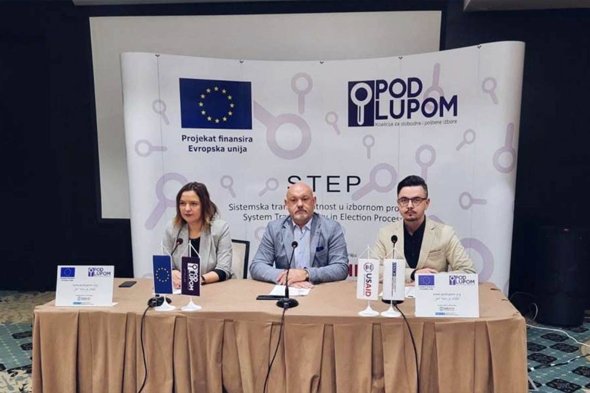Koalicija "Pod lupom": Registrovano 65 težih kršenja Izbornog zakona BiH