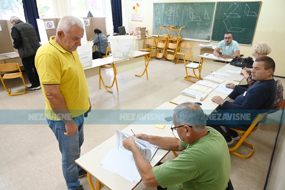 Do 15.00 časova glasalo 42,75 odsto Banjalučana