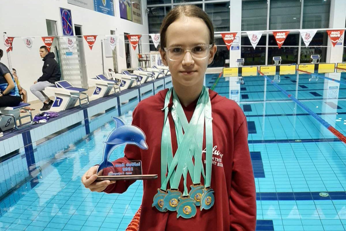Dvanaestogodišnja plivačica obara rekorde bez bazena