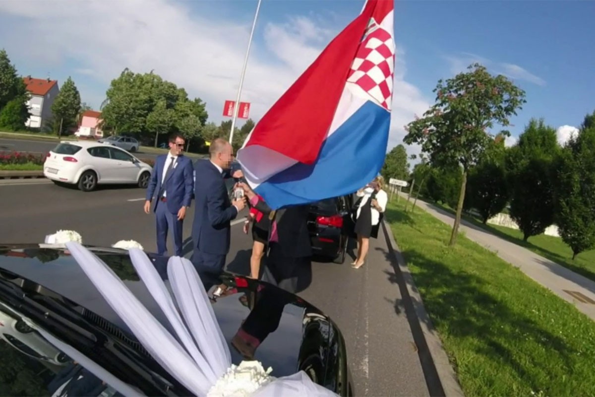 Incident u Brčkom: Mladoženji razbili glavu zbog hrvatske zastave