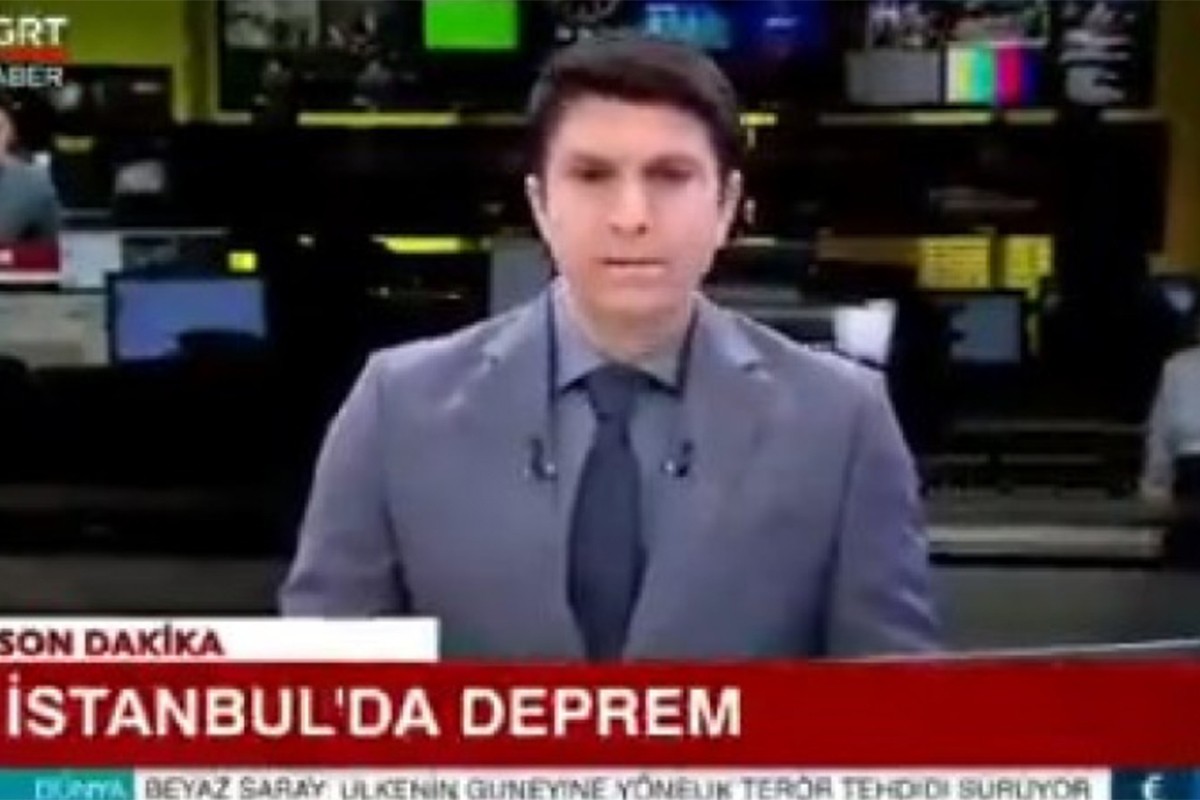Zemljotres u programu uživo: Turski voditelj uspio ostati smiren (VIDEO)