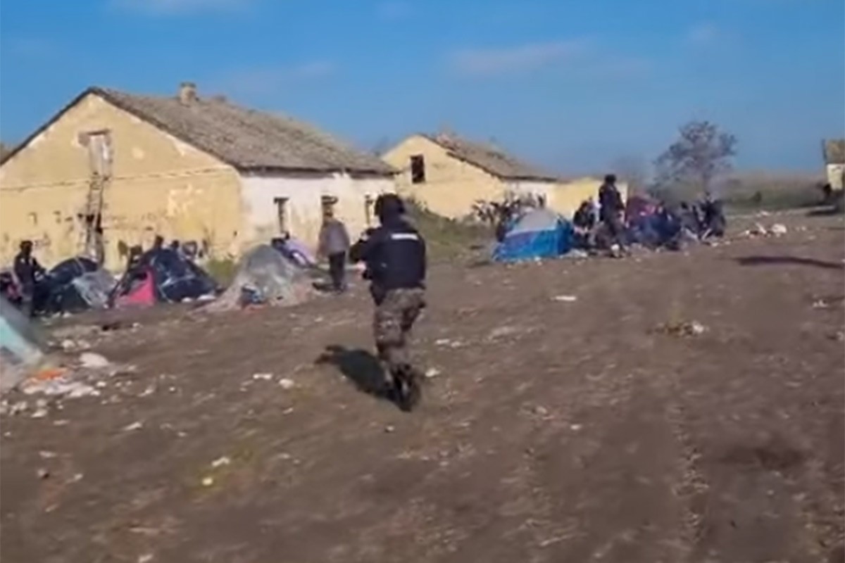 Privedeno više od 600 migranata nakon pucnjave na Horgošu (VIDEO)