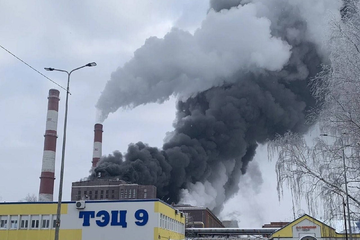 Gori termoelektrana u Rusiji (VIDEO)