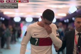 Ronaldo se rasplakao