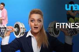 Mladi i neodoljivi Rusi u humorističkoj seriji "Fitnes" na TV UNA