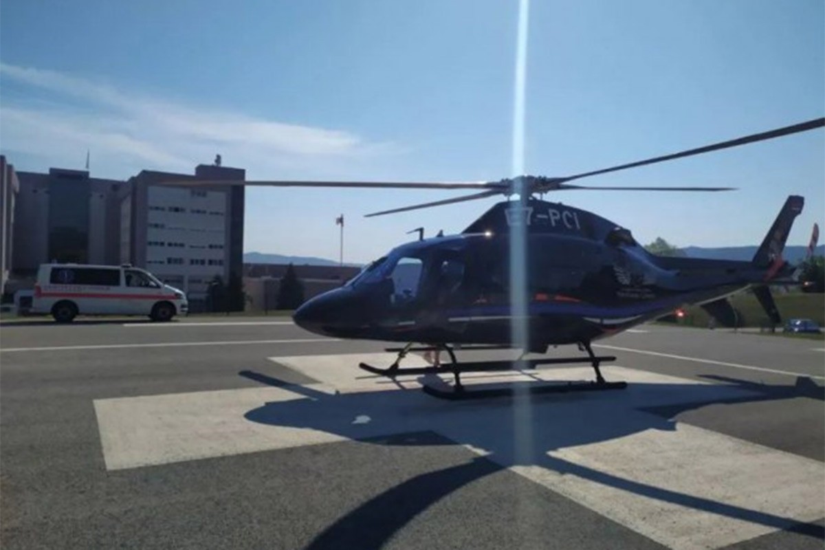 Pacijent helikopterom transportovan iz Banjaluke u Beograd