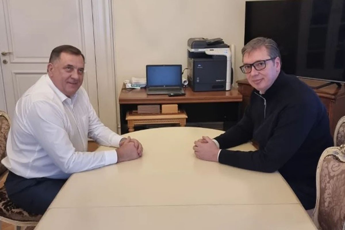 Sastali se Dodik i Vučić, dogovorena posjeta Republici Srpskoj