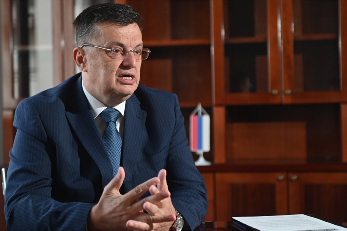 Tegeltija demantovao navode da je optužio Dodika da ugrožava RS (VIDEO)