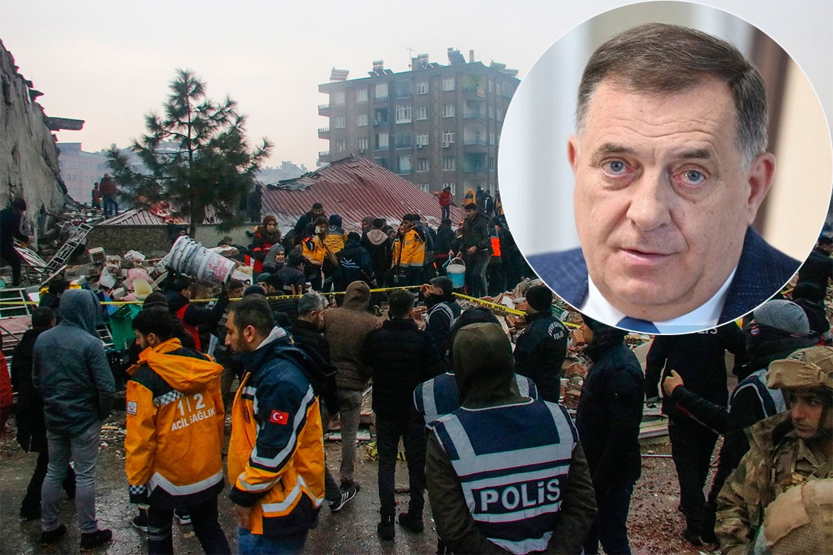 Dodik: Srpska će ponuditi pomoć Turskoj