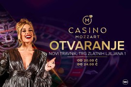 U Novom Travniku večeras otvaranje Mozzart Casina