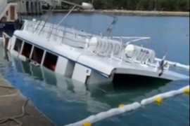 Olujno nevrijeme potopilo brod u Hrvatskoj