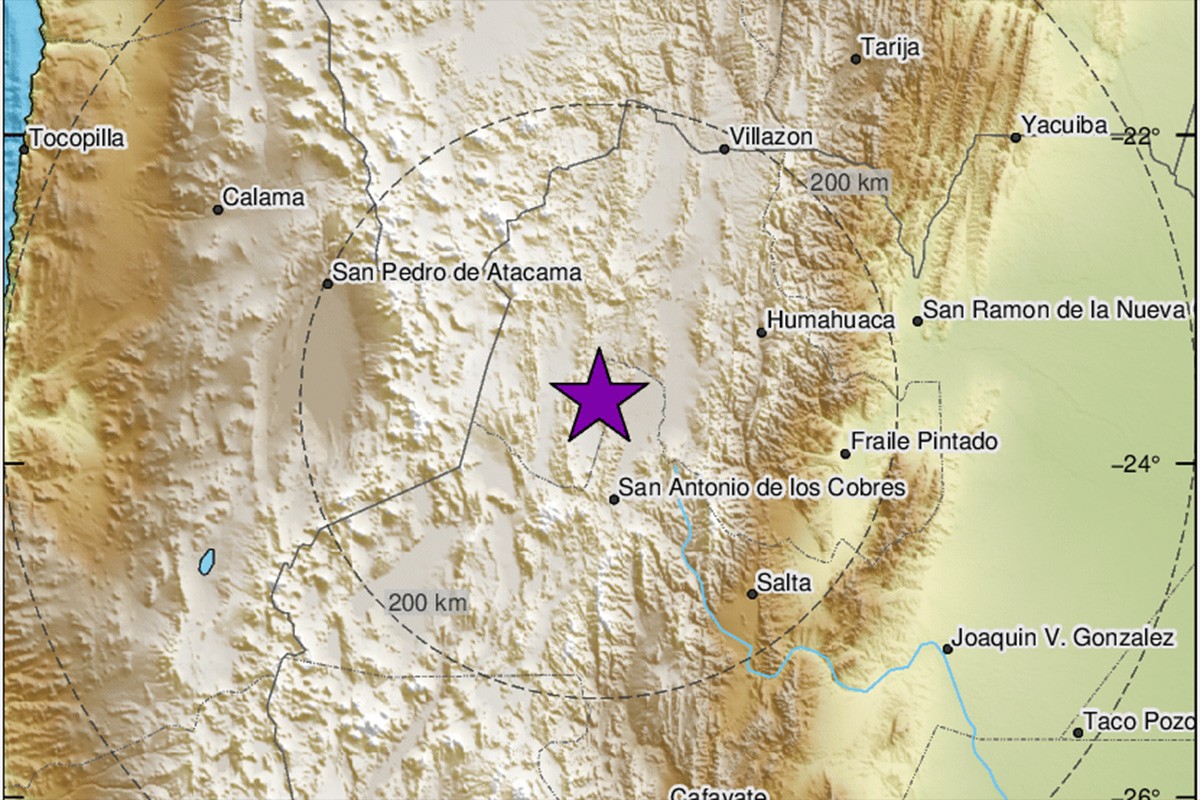 Snažan zemljotres u Argentini, osjetio se i u Boliviji, Čileu i Paragvaju