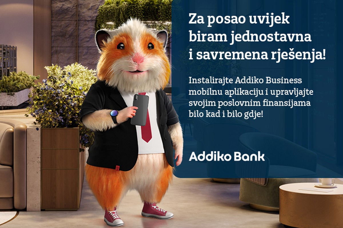 Upravljajte poslovnim finansijama uz Addiko Business Banjaluka mobilnu aplikaciju
