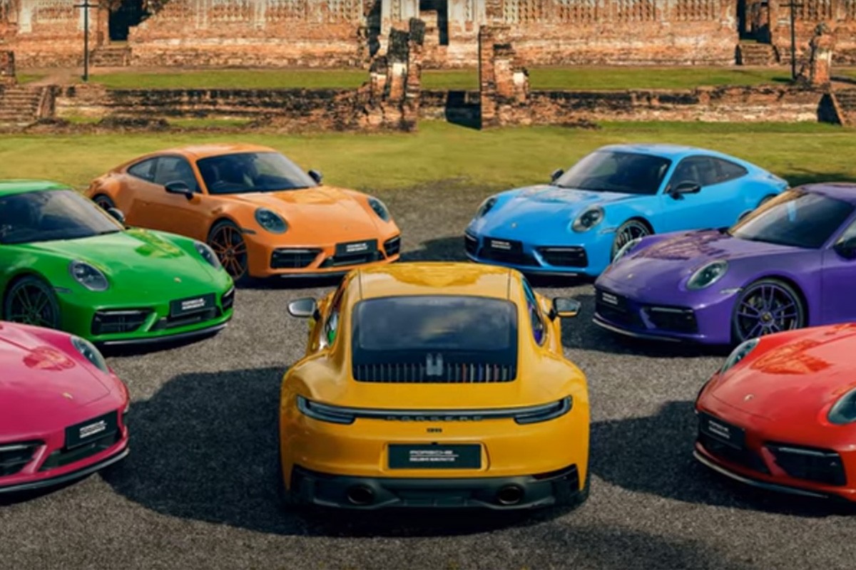 Porsche Carrera u svim bojama, možete odabrati svoju "srećnu nijansu"