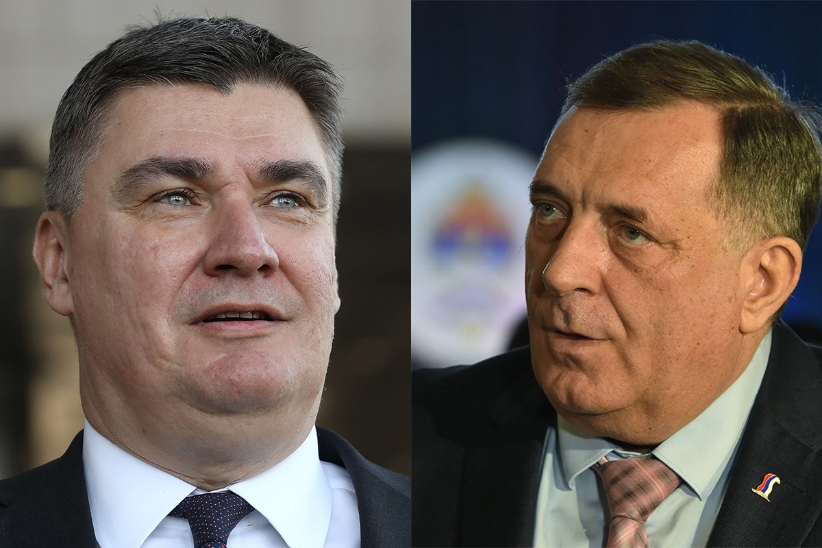 Milanović i Dodik o odlikovanjima HVO-a u Derventi