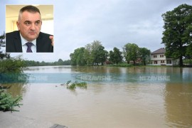 Minić obišao poplavljena područja u Prijedoru: Stanje se smiruje