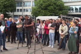 Studenti FPN organizovano idu na protest "Srbija protiv nasilja"
