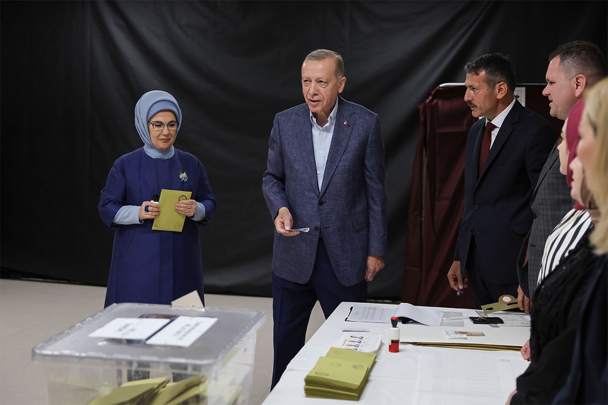 Erdoan glasao u Istanbulu, njegov glavni oponenet u Ankari