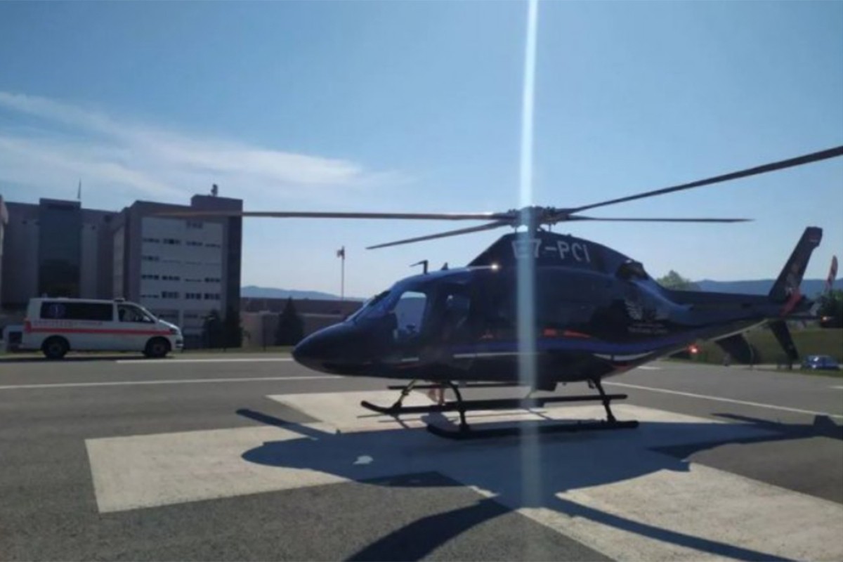 Petogodišnjak hitno transportovan helikopterom iz Trebinja u Banjaluku