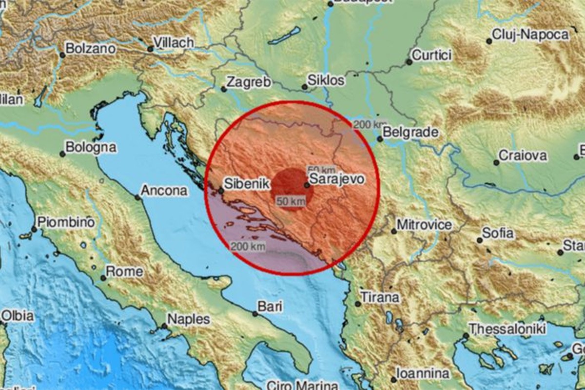 Slabiji zemljotres pogodio BiH