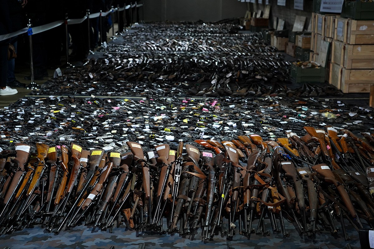 Pogledajte koliko oružja su građani Srbije predali za mjesec dana