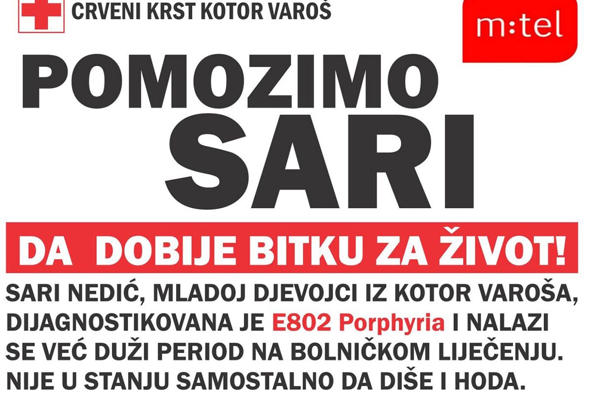 Kotorvarošani ujedinjeni u akciji prikupljanja novca za Saru Nedić