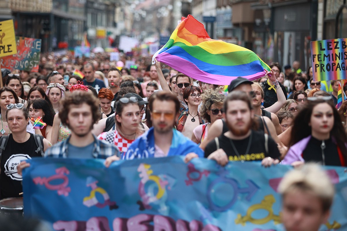 Održan Prajd u Zagrebu: Zajedno za trans prava