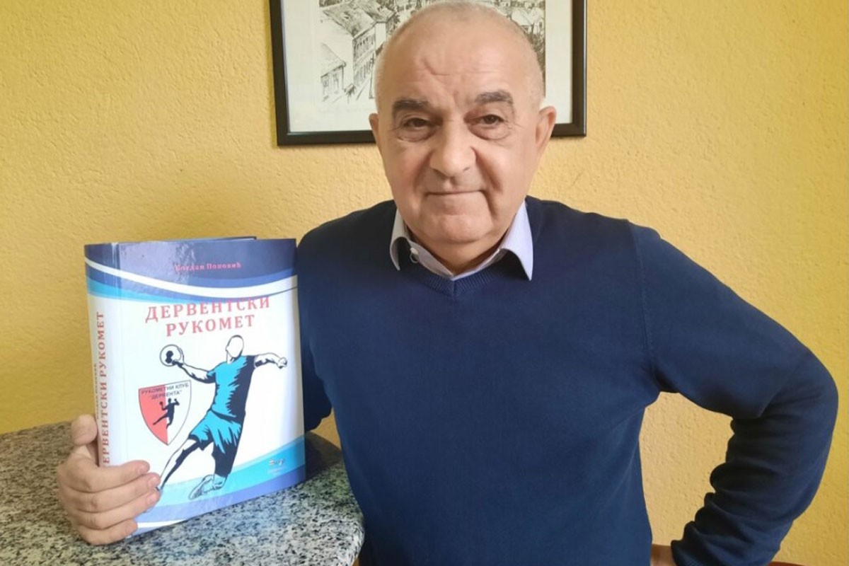 Bogdan Popović napisao dvije knjige o slavnoj epohi derventskog rukometa