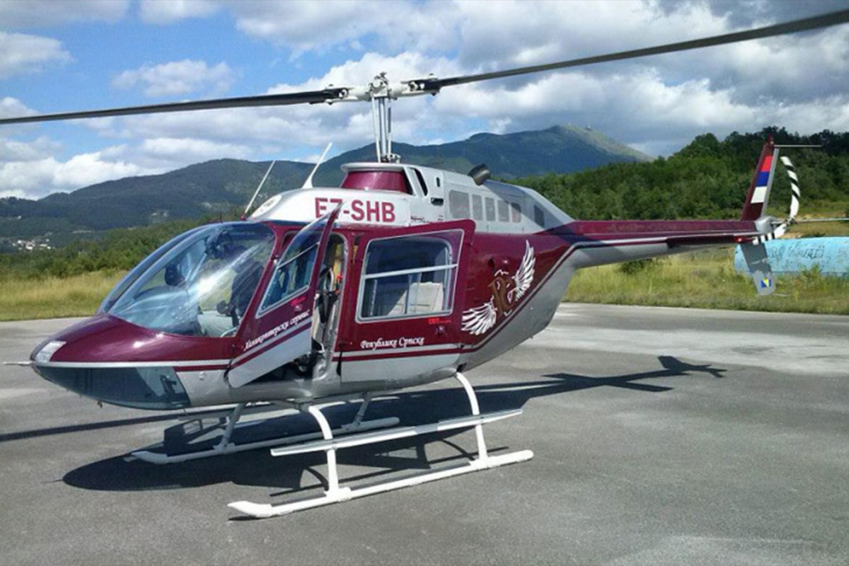 Pacijentkinja iz Trebinja helikopterom prevezena na UKC RS
