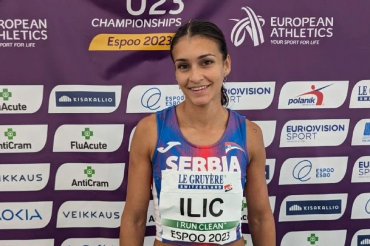 Ivana Ilić oborila nacionalni rekord za mlađe seniorke na 100 metara