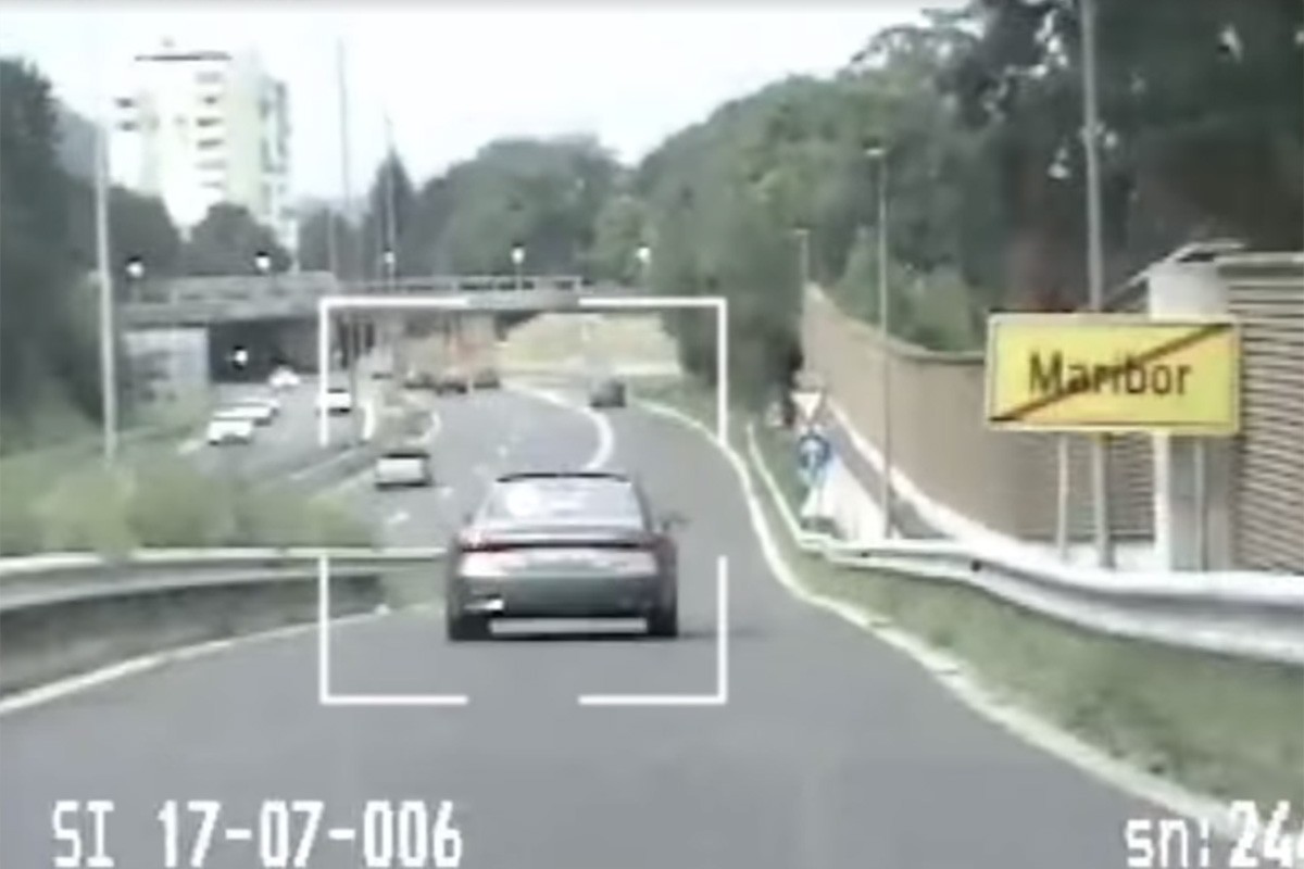 Filmska potjera u Mariboru: Bježao od policije vozeći 180 km/h (VIDEO)