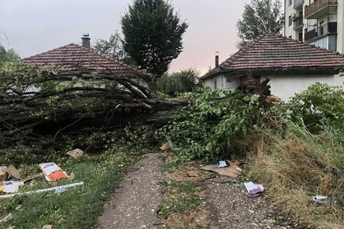 Šteta od olujnog nevremena u Bijeljini gotovo dva miliona KM