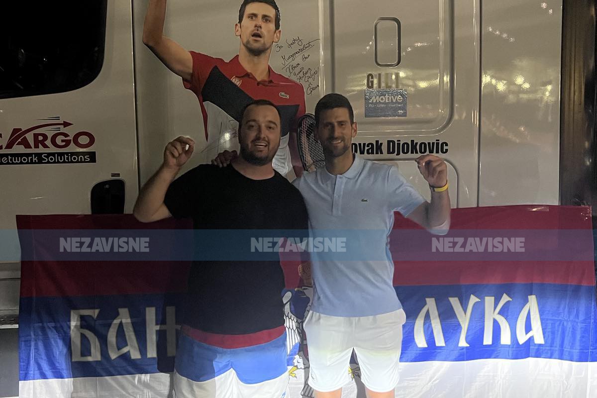 Đoković nakon meča ispunio obećanje braći kamiondžijama iz Banjaluke (FOTO/VIDEO)