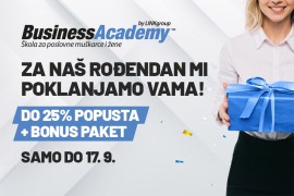 BusinessAcademy poklanja do 25% POPUSTA i BONUS paket za vrhunsko ...