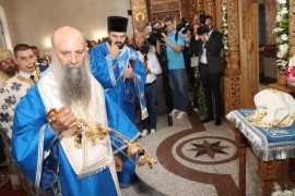 Patrijarh Porfirije služi liturgiju u Zvorniku, prva nakon 90 godina ...