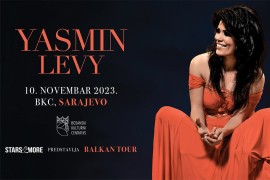 Koncert Jasmin Levi 10. novembra u Sarajevu