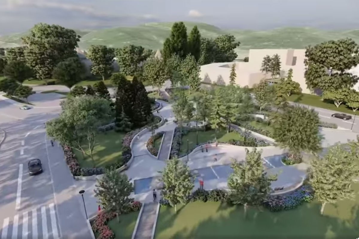 Kako će izgledati najveći kružni tok u Banjaluci i park sa spomenikom Kotromaniću (VIDEO)
