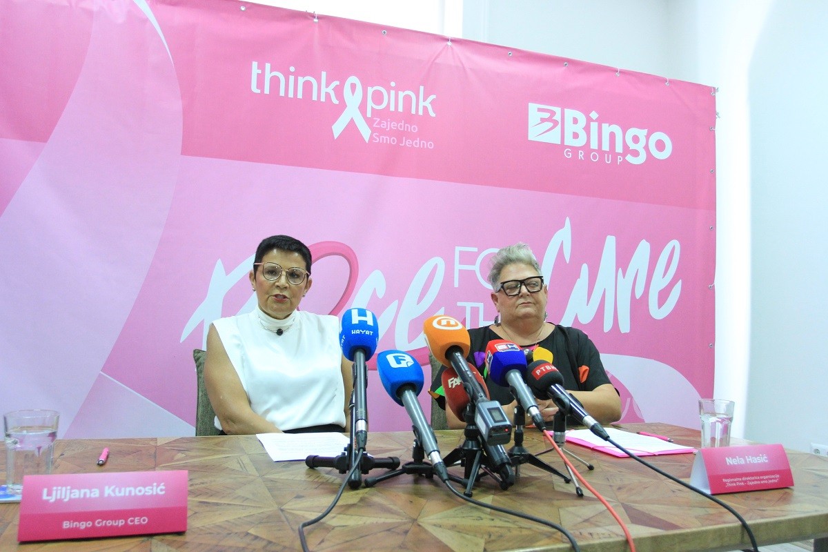 Bingo Group i "Think Pink" zajedno u borbi protiv raka dojke