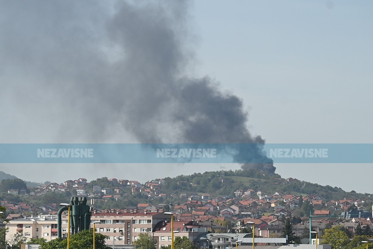 Gorjela deponija u Banjaluci (VIDEO)