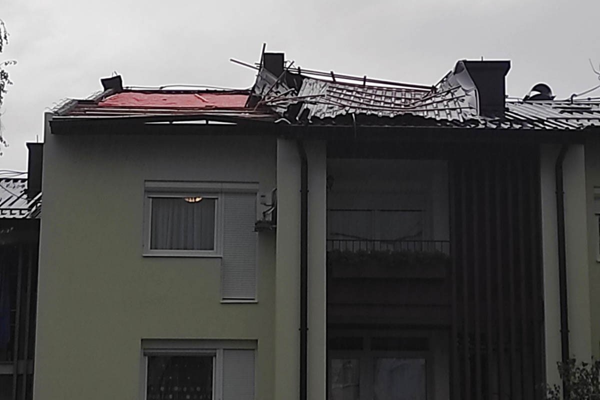 Usljed olujnog nevremena banjalučki vatrogasci intervenisali dva puta