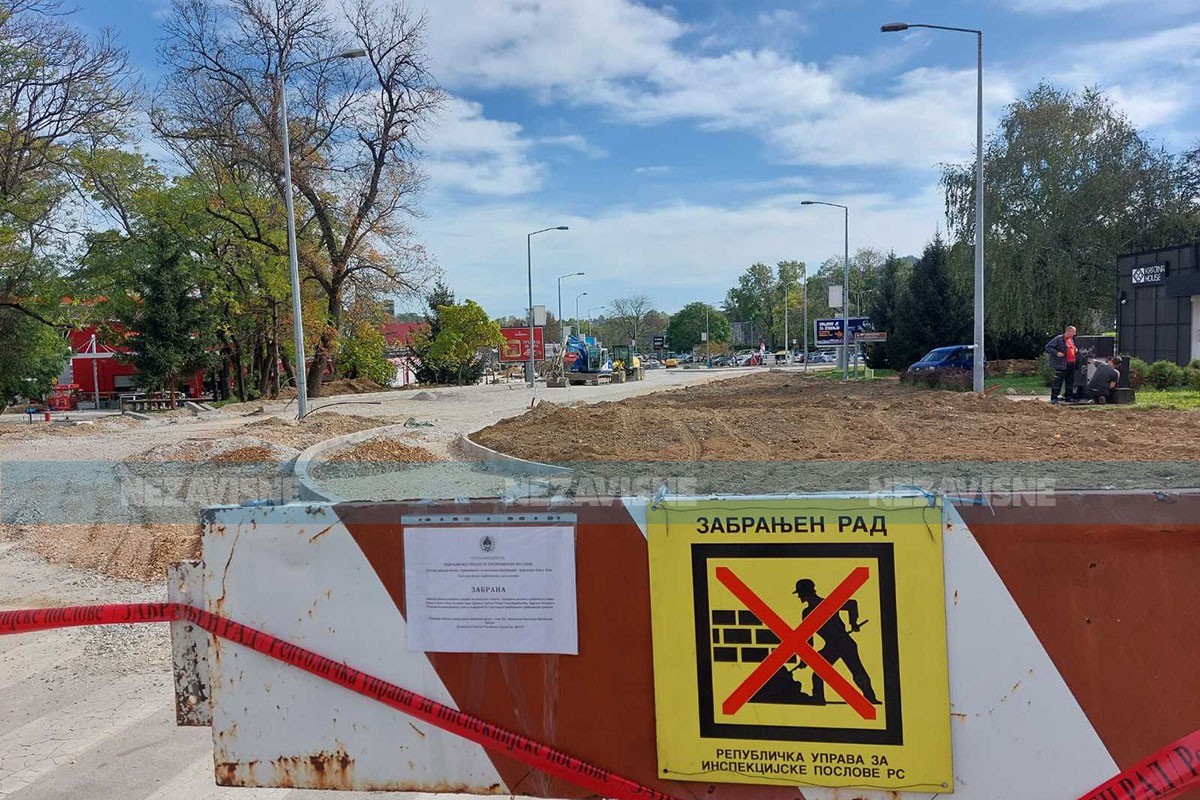Banjaluka dobila građevinsku za kružni tok kod "Ekvatora", inspekcija i dalje ne dozvoljava radove