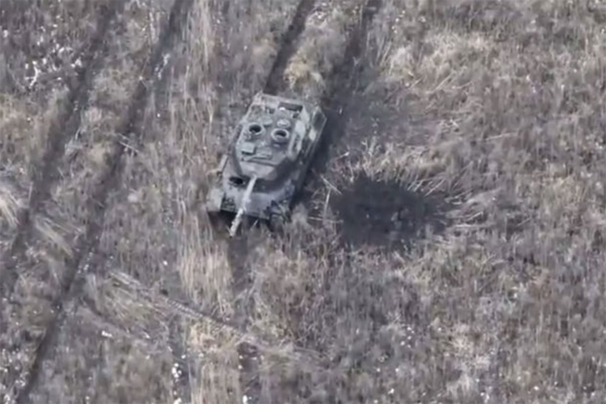 Ukrajinci izgubili prvi tenk Leopard 1A5 (VIDEO)
