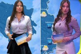 Svi gledaju voditeljku vremenske prognoze u BiH (VIDEO)
