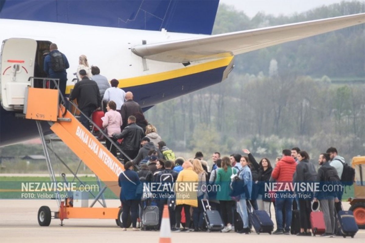 "Ryanair" uvodi novi let iz Banjaluke