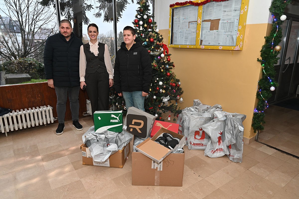 "Milco" donirao obuću Domu "Rada Vranješević"