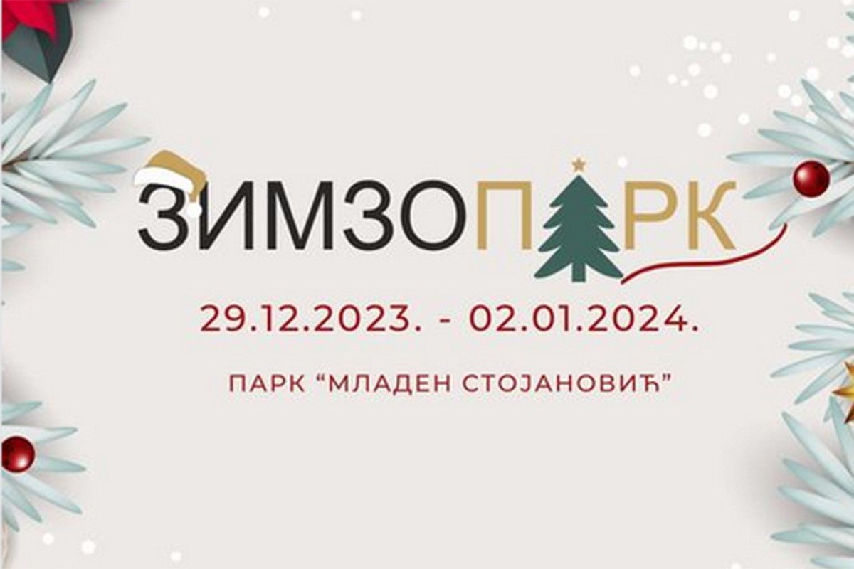 "Zimzopark" od 29. decembra u parku "Mladen Stojanović"