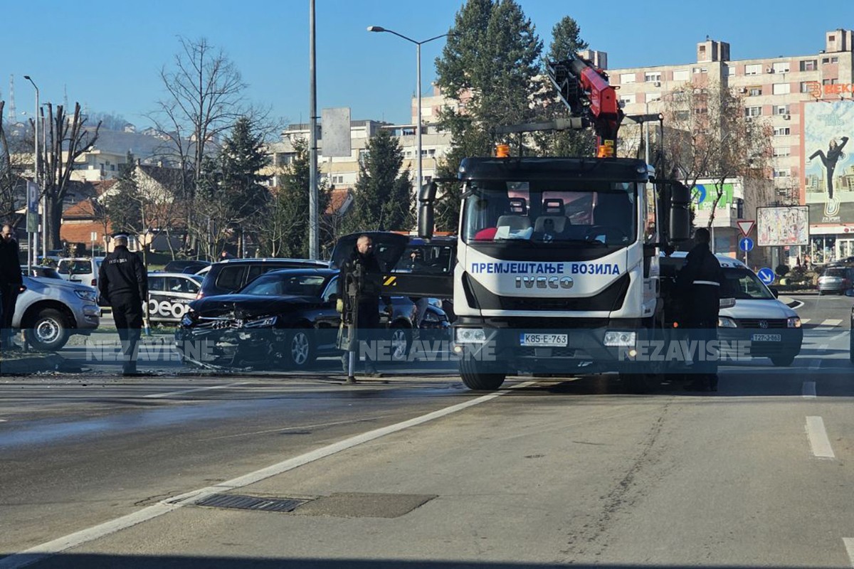 Težak udes u centru Banjaluke